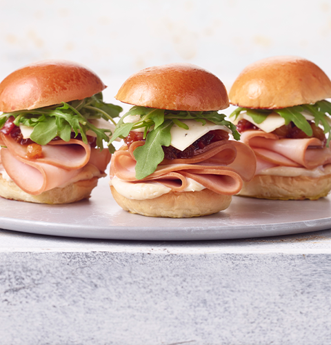 TURKEY AND SWISS SLIDERS