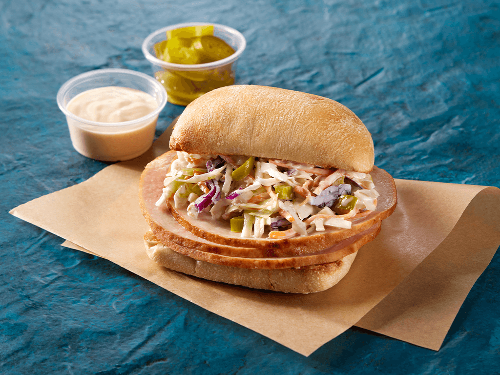 Creamy Alabama White Turkey Sandwich