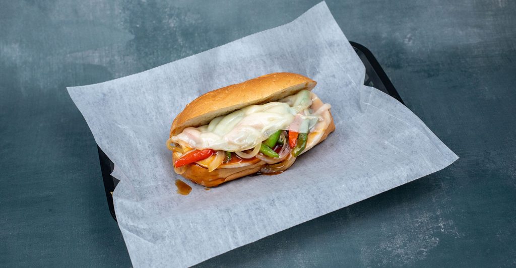 Asian Turkey Philly Cheesesteak