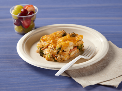 Cheesy Turkey & Broccoli Casserole