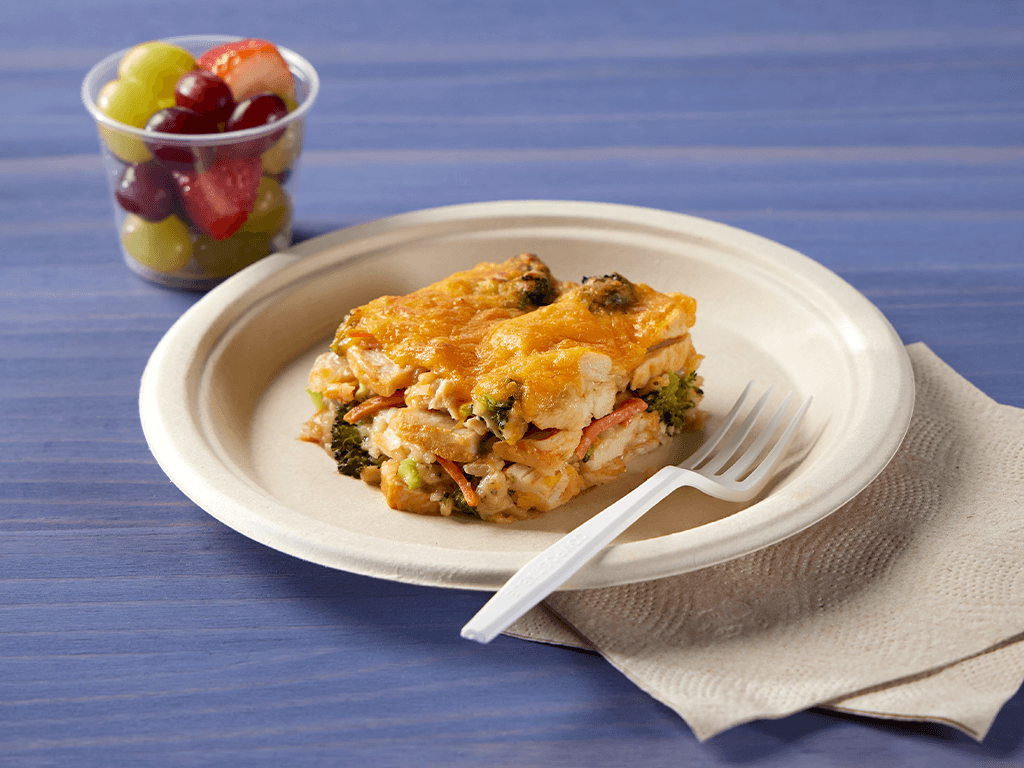 Cheesy Turkey & Broccoli Casserole