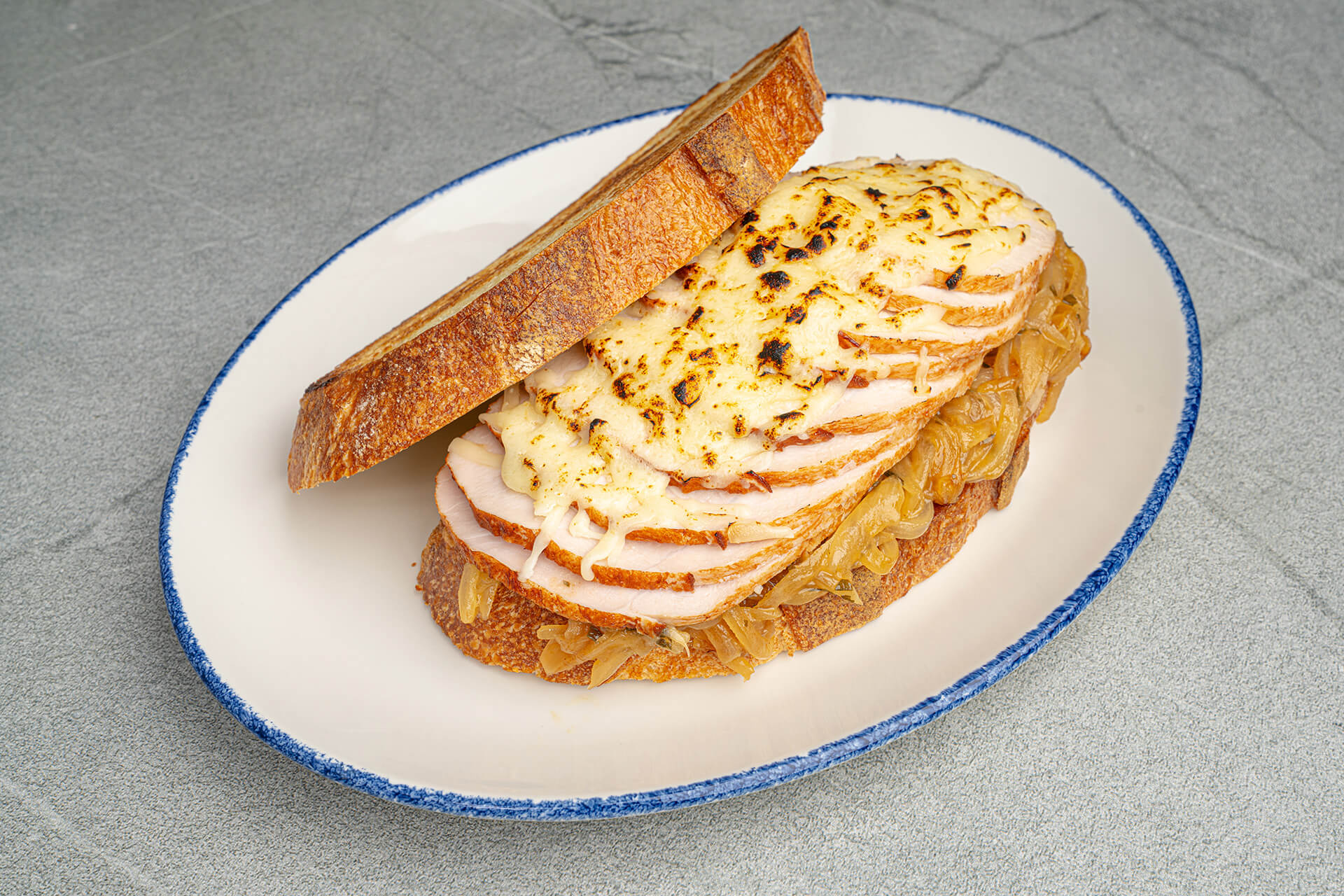 French Onion Turkey Melt