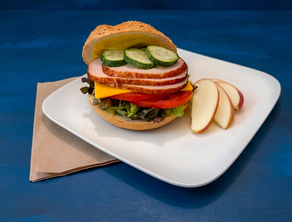Honey Mustard Turkey Crunch Sandwich