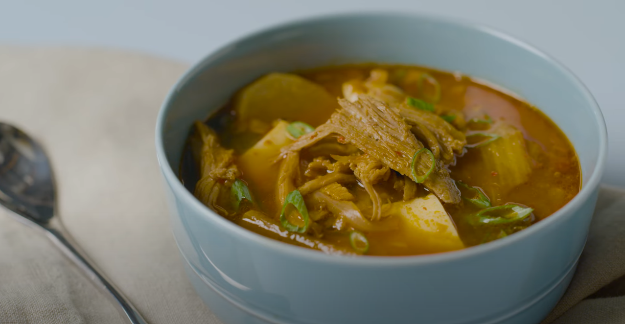 Korean Turkey Kimchi Soup (KIMCHI Jjigae)