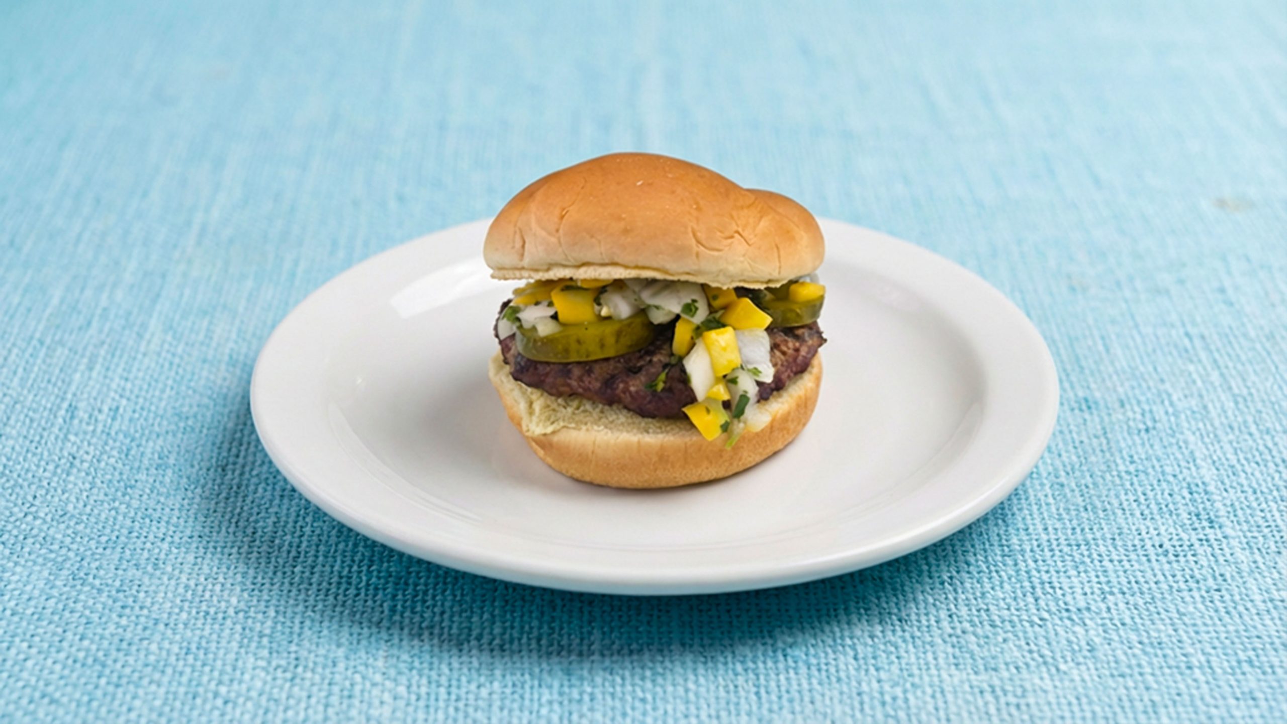 Miami Mango Turkey Burger