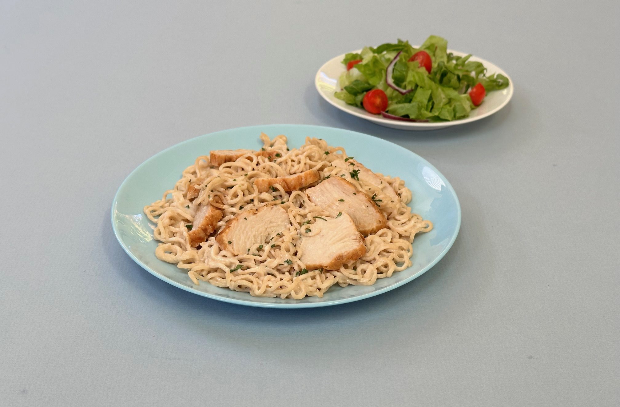 Turkey Alfredo Ramen  image