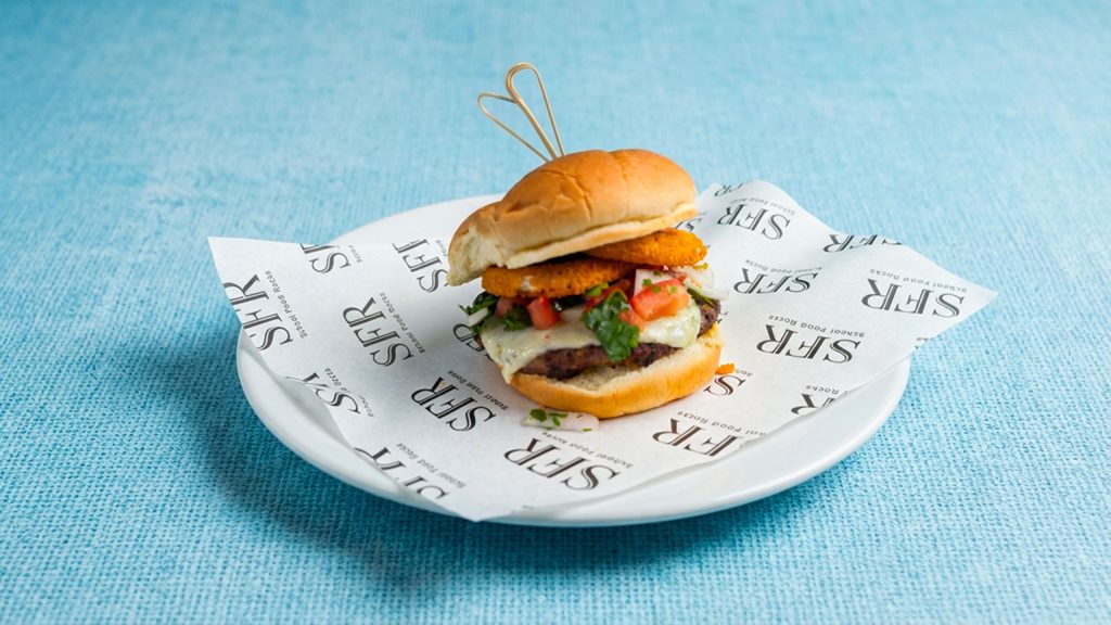 Southwest Chipotle Crunch Turkey Burger