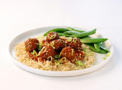 Spicy Gochujang Meatballs