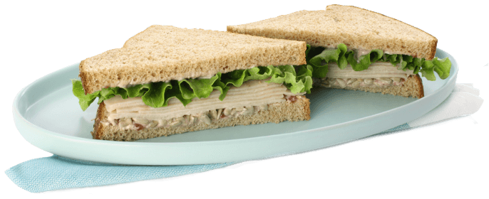 Sunny Cranberry Turkey Sandwich
