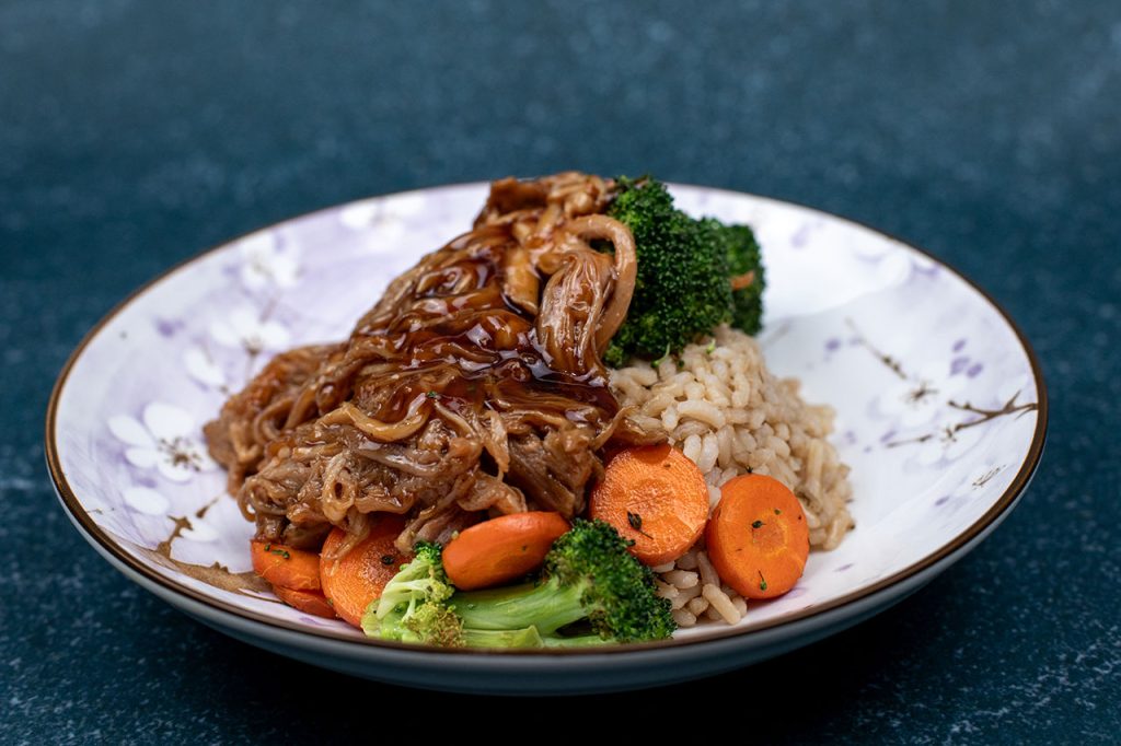 Teriyaki Turkey Rice Bowl