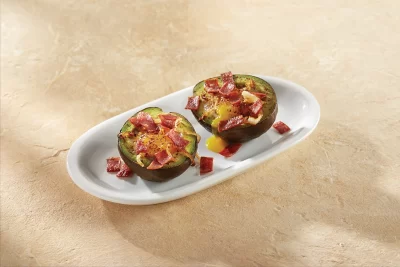 Turkey Bacon Avocado Egg Boats