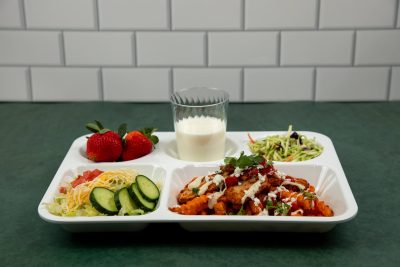 Turkey Taco Sweet Potato Fry Bowl