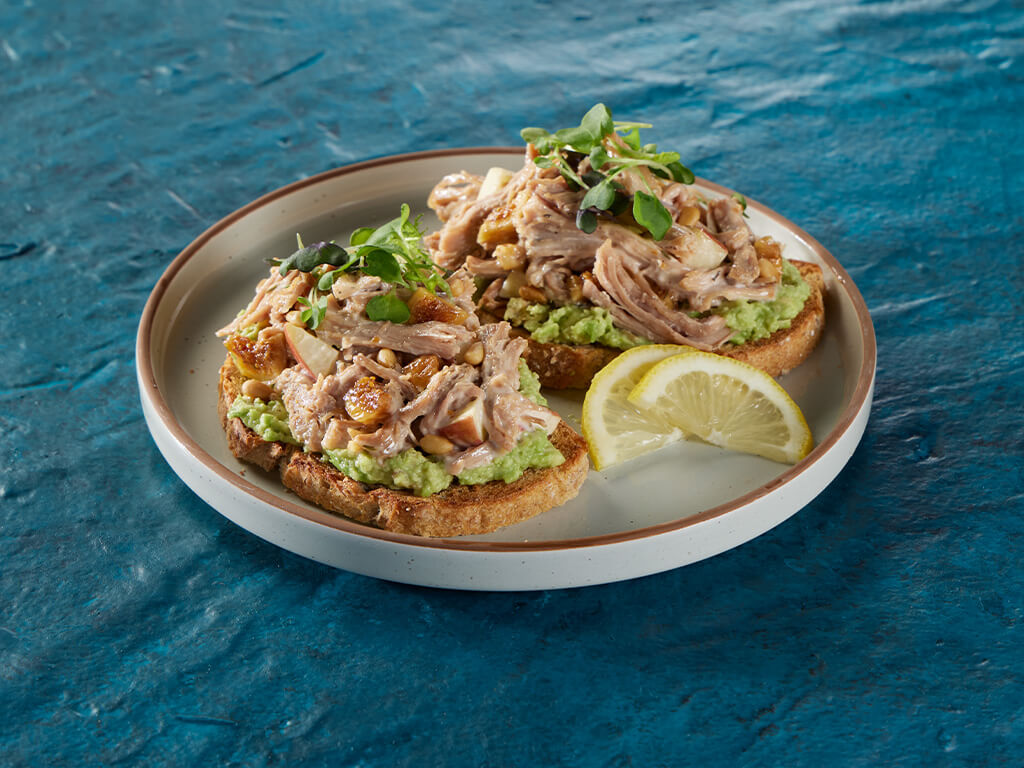 Turkey Thigh Tartine
