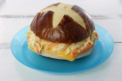 Buffalo Ranch Pretzel Turkey Melt