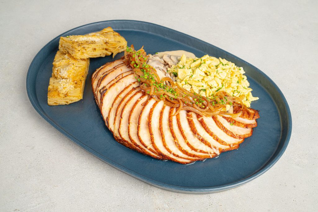 Gruyère Layered Turkey Breast