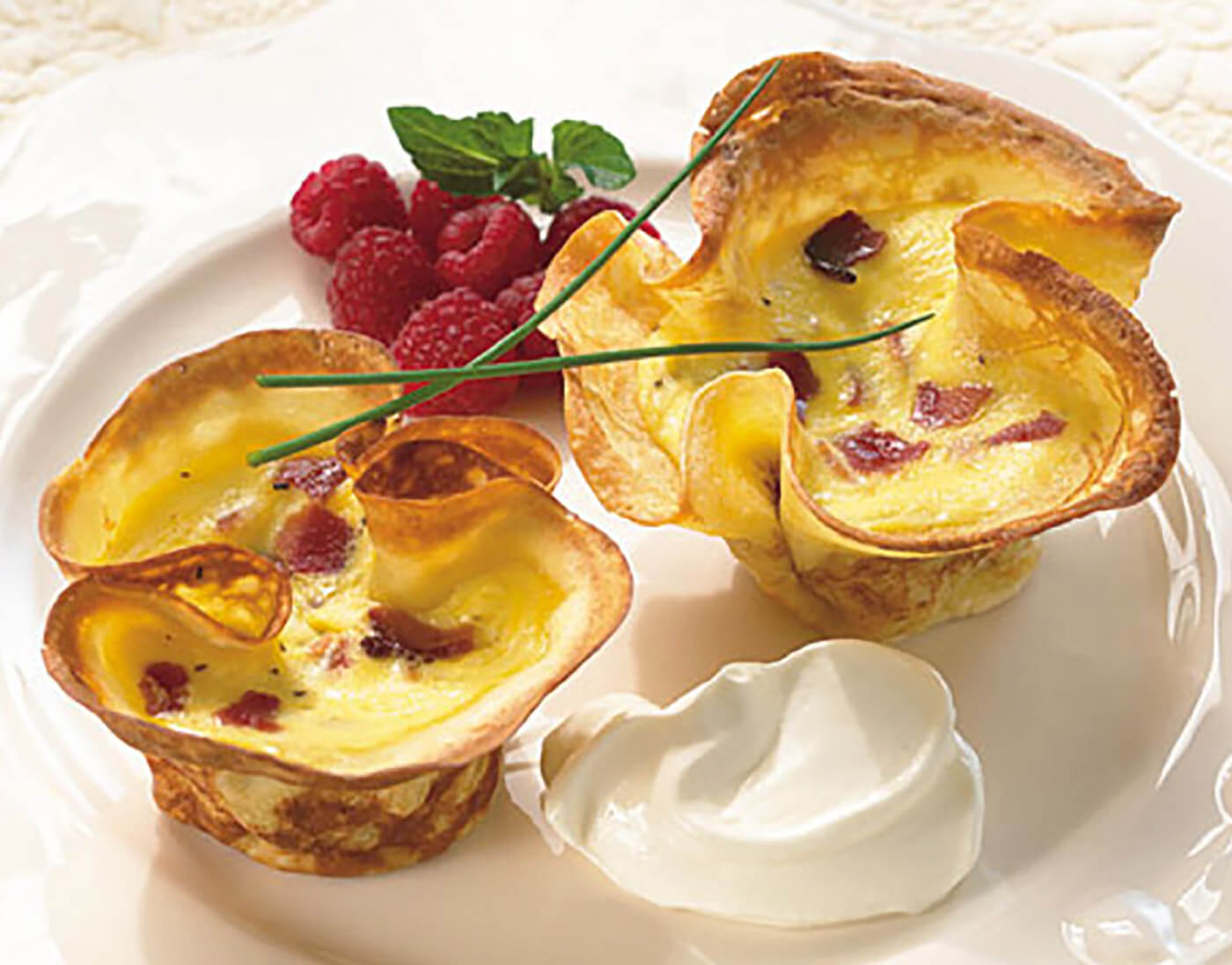 Butterball Foodservice | Ruffled Crêpes Isabel