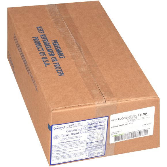 
						Ready to Cook, 18% Cook in the Bag Turkey Breast Roast						