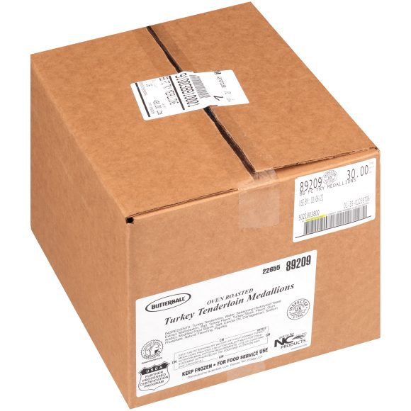 
						K-12 Turkey Tenderloin Medallions CN						