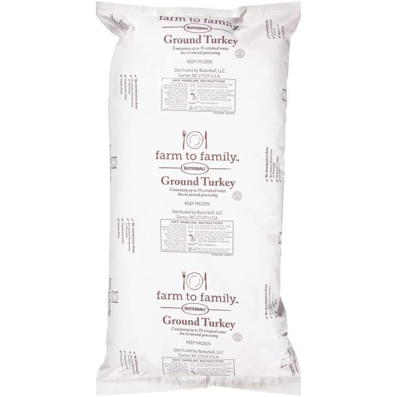 
						All Natural* 85/15 Coarse Ground Turkey - Raised without Antibiotics						