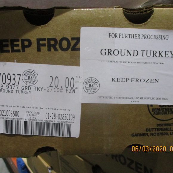 
						All Natural* 93/7 Ground Turkey						