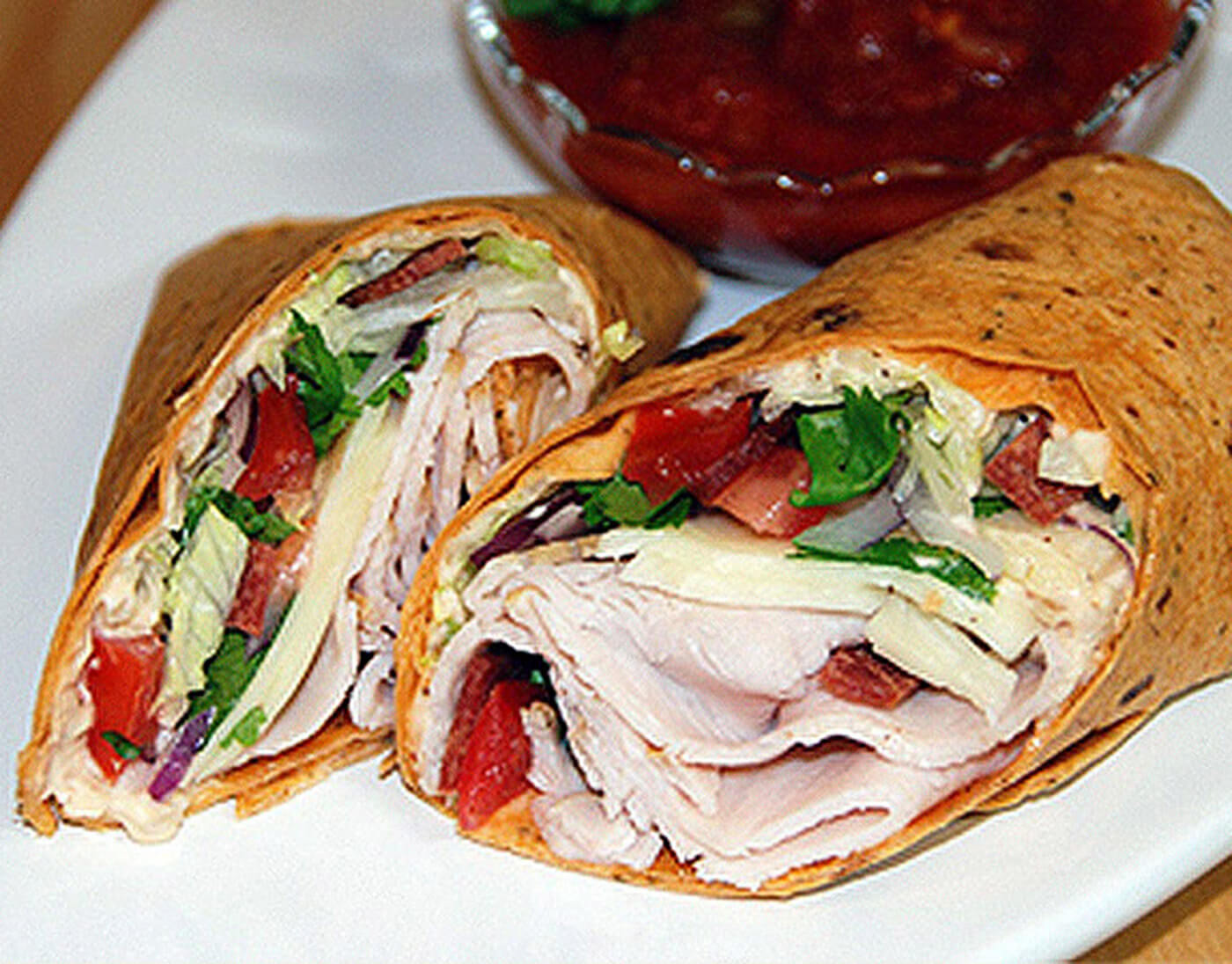 Southwestern Turkey Wrap