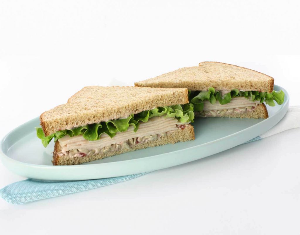 Sunny Cranberry Turkey Sandwich