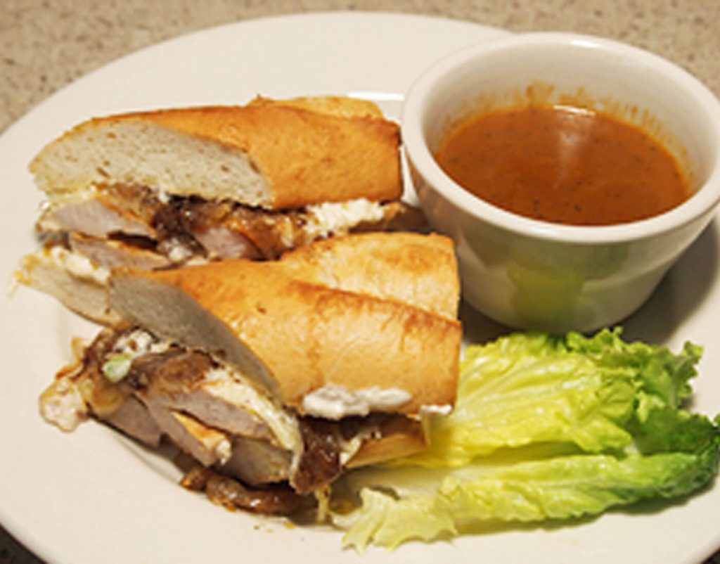 Turkey French Dip Sandwich