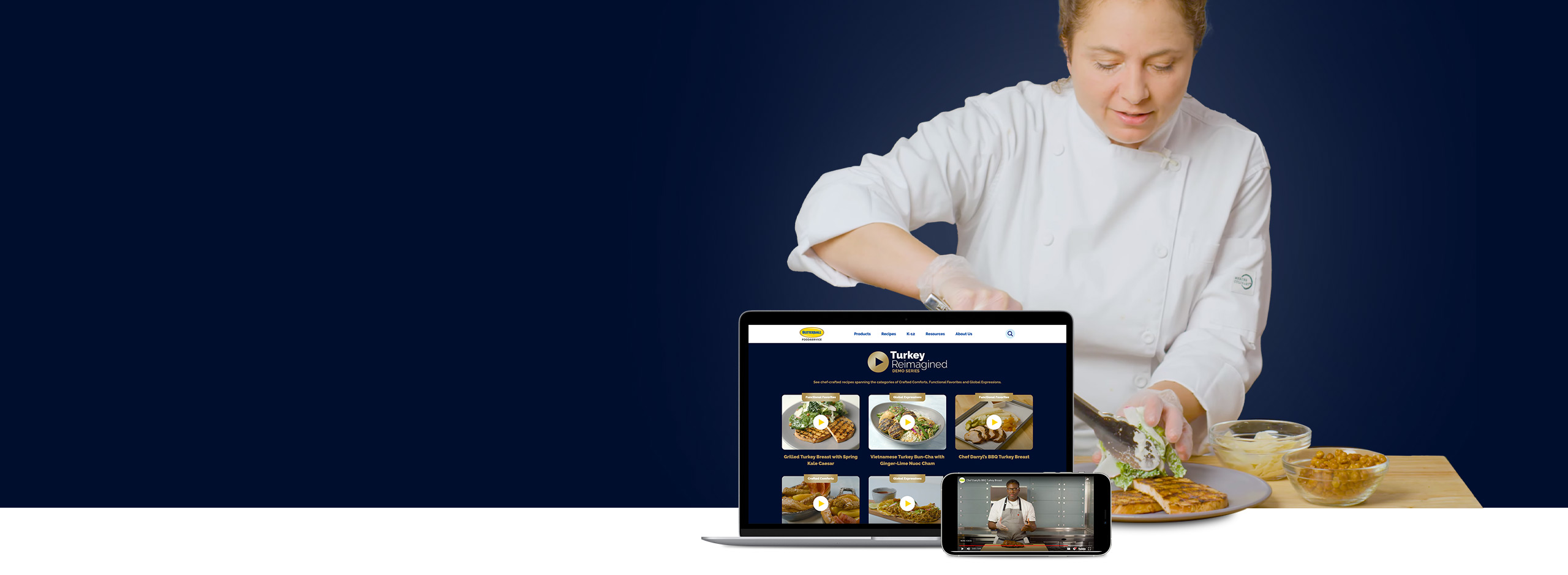 Introducing new recipe demos from world-class chefs. Introducing new recipe demos from world-class chefs.