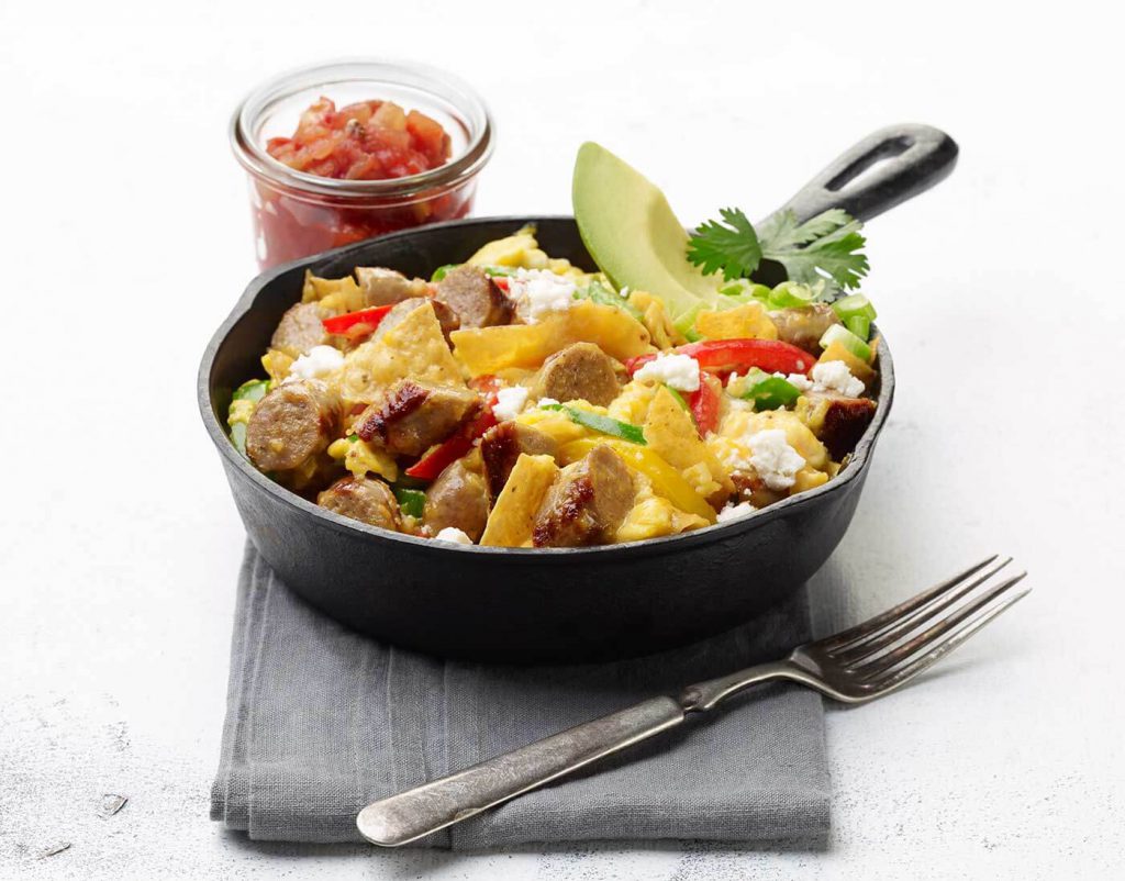 Turkey Sausage Migas